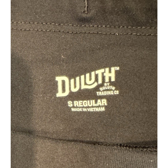 DULUTH TRADING CO Womens Small Black Pants Pull-On w/ Zippered Pockets Stretch - Picture 9 of 12